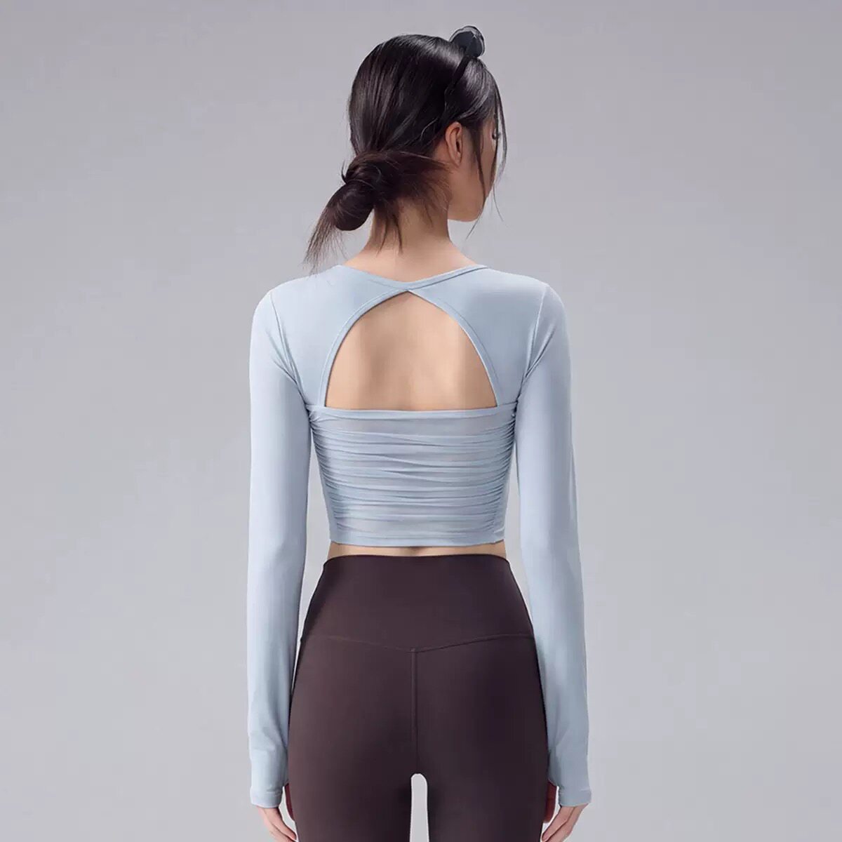Women's Back-Beautiful Long-Sl - Pilates Yoga One review and price