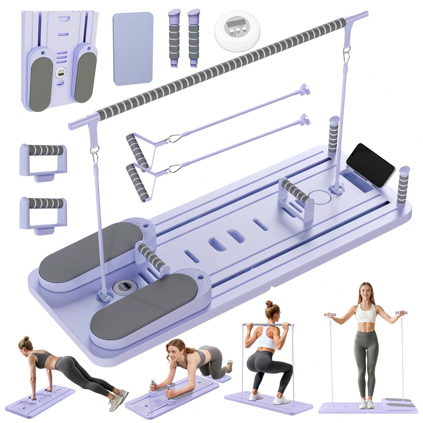 Pilates Reformer With Bar, Pil - Pilates & Yoga Vida review and price
