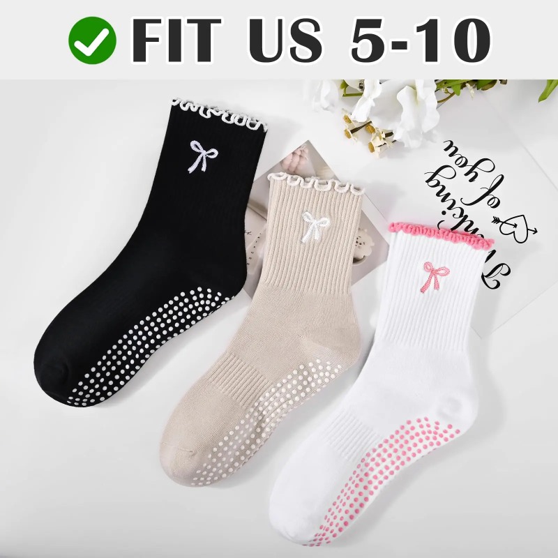 Professional Yoga Socks, Cotto - Pilates & Yoga Vida review and price