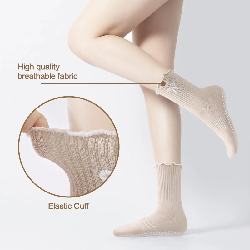 Professional Yoga Socks, Cotto - Pilates & Yoga Vida review and price