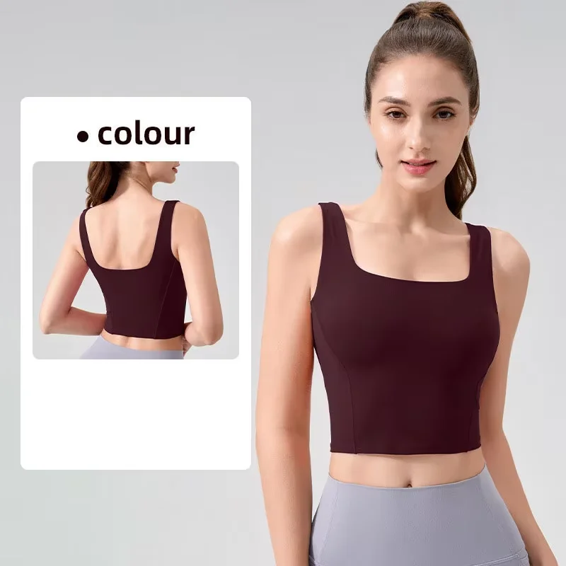 Women's Sports Yoga Vest Squar - Pilates Yoga One review and price