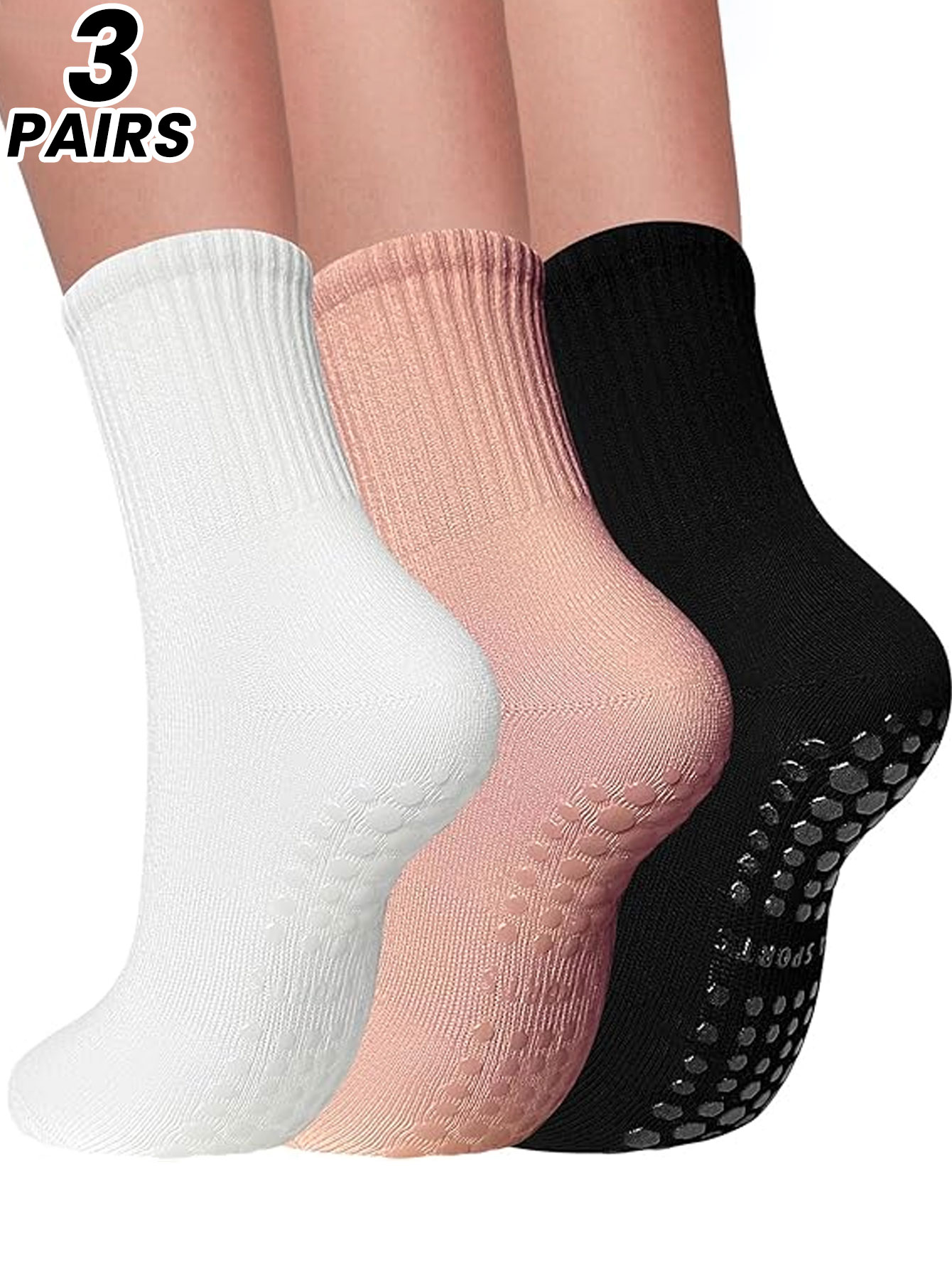 3 pairs of professional yoga s - Medias Para Pilates Y Yoga review and price
