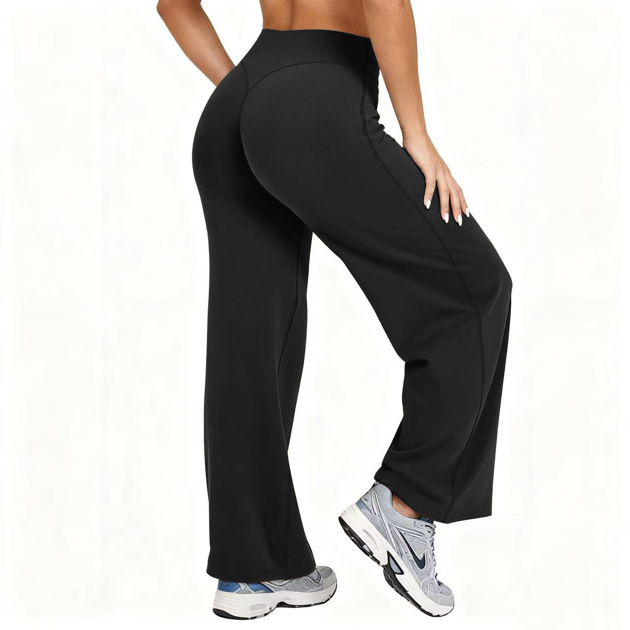 Women Plus Size Yoga Wide-leg  - Pilates & Yoga Vida review and price
