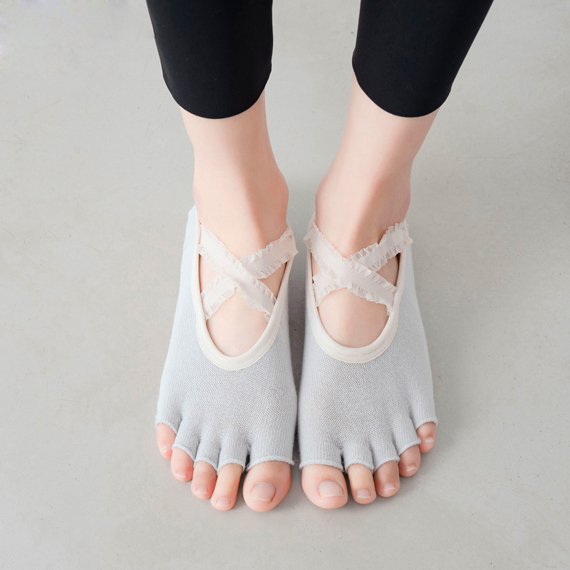 Five Finger Yoga Socks Lace Cr - Pilate Yoga Workout review and price